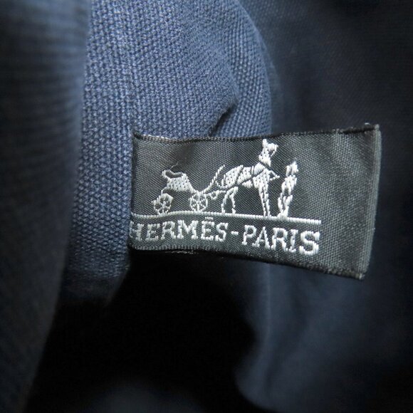 HERMES Navy Shoulder Bag - Picture 6 of 11